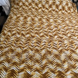 Vintage Afghan Blanket